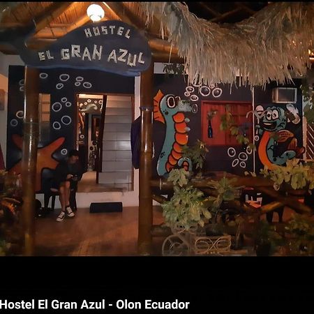 Hostel El Gran Azul Olón Kültér fotó